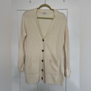 Madewell Cream Cardigan